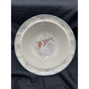 Vintage International China Marmalade Geese Vegetable Serving Bowl Approx 9"
